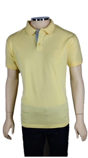 Camiseta Manga Curta Polo Masculina Gola E Pu